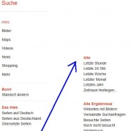 Möglichkeiten zur Erweiterung der Google-Suche