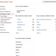 Link-Analyse mit Google-Webmaster-Tools